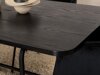 Маса и столове за трапезария Dallas 2794 (Черен)