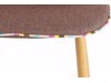 Set di sedie Denton 1098 (Marrone + Luminoso legno)