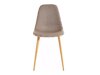 Καρέκλα Denton 1098 (Καπουτσίνο + Ανοιχτό χρώμα ξύλου)