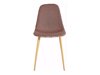 Καρέκλα Denton 1098 (Καφέ + Ανοιχτό χρώμα ξύλου)