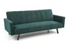 Καναπές κρεβάτι Houston 1362 (Σκούρο πράσινο)