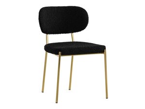 Καρέκλα Charleston 269 (Μαύρο + Χρυσό)