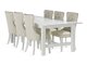 Conjunto de comedor Parkland 399 (Beige + Blanco)