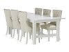 Маса и столове за трапезария Parkland 399 (Beige + Бял)