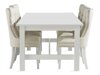 Маса и столове за трапезария Parkland 399 (Beige + Бял)