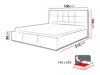 Κρεβάτι Cleveland 130 (Sawana 80)