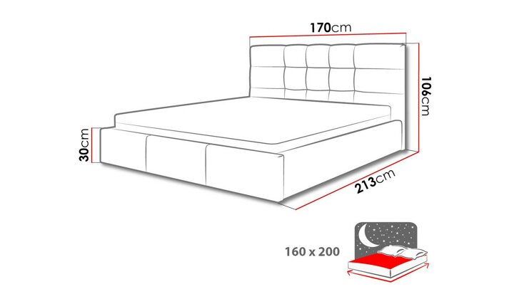 Кровать 206742