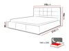 Letto Cleveland 131 (Lars 90)