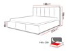 Κρεβάτι Cleveland 132 (Sawana 80)