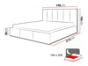 Letto Cleveland 133 (Lars 90)