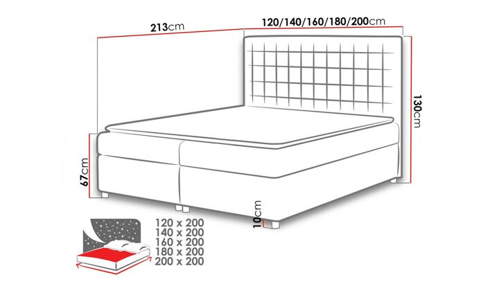 Континентальная кровать 70571