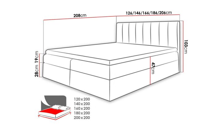 Континентальная кровать 110101
