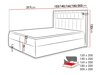 Континентальная кровать Baltimore 131 (Soft 011)