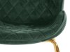 Set di sedie Denton 1113 (Verde + D'oro)