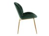 Conjunto de sillas Denton 1113 (Verde + Dorado)