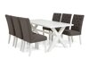 Conjunto de comedor Scandinavian Choice 675 (Marrón + Blanco)