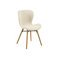 Sedia Oakland 1016 (Beige + Luminoso legno)