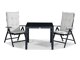 Conjunto de mesa e cadeiras Comfort Garden 1536 (Branco)