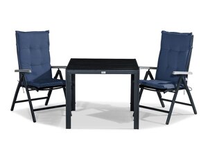 Σετ Τραπέζι και καρέκλες Comfort Garden 1536 (Μπλε)