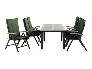 Conjunto de mesa y sillas Comfort Garden 1533 (Verde)