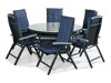 Conjunto de mesa e cadeiras Comfort Garden 1530 (Azul)
