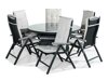 Conjunto de mesa e cadeiras Comfort Garden 1530 (Cinzento)