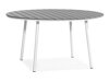 Tisch und Stühle Comfort Garden 1616 (Weiß + Grau)