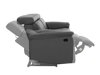 Sofá reclinable Denton 648 (Gris)