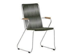 Dārza krēsls Dallas 3463 (Zaļš + Sudraba)