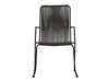 Cadeira para o exterior Dallas 3463 (Cinzento escuro + Preto)