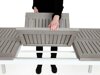 Stalo ir kėdžių komplektas Comfort Garden 344