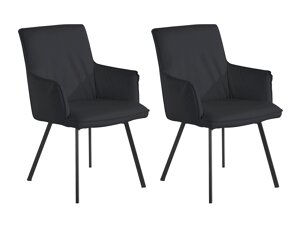 Conjunto de sillas Denton 1119 (Negro)