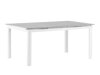 Tisch und Stühle Dallas 3025 (Weiß + Grau)