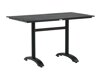 Asztal és szék garnitúra Dallas 2196 (Szürke + Fekete)
