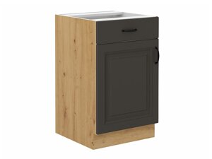 Schrank mit Schublade und Türen Retro Grey 105