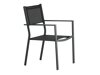 Σετ Τραπέζι και καρέκλες Dallas 3480 (Μαύρο)