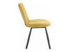 Krēslu komplekts Tulsa 520 (Melns + Dzeltens)