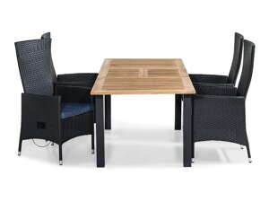 Conjunto de mesa y sillas Comfort Garden 1546 (Azul)