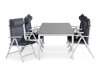 Tisch und Stühle Comfort Garden 1493 (Grau + Weiß)