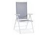 Conjunto de mesa e cadeiras Comfort Garden 1493 (Cinzento + Branco)