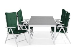 Conjunto de mesa e cadeiras Comfort Garden 1492 (Verde)