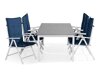 Conjunto de mesa y sillas Comfort Garden 1492 (Azul)