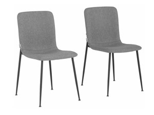Conjunto de sillas Denton 159 (Antracita + Negro)