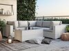 Conjunto de mobiliário para o exterior Comfort Garden 1519 (Branco + Cinzento)