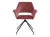 Conjunto de cadeiras Denton 1124 (Preto + Rosé)
