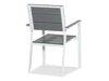 Cadeira para o exterior Comfort Garden 1639 (Cinzento + Branco)