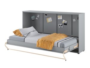 Κρεβάτι - ντουλάπα Concept Pro Lenart AH110 (Γκρι)
