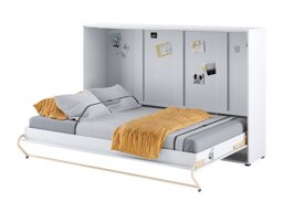 Zidni krevet Concept Pro Lenart AH110 (Bijela)