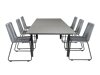Asztal és szék garnitúra Dallas 3505 (Szürke)