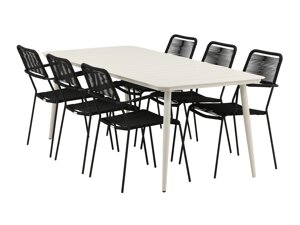 Laua ja toolide komplekt Dallas 3507